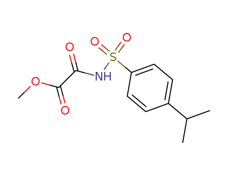 (4-isopropyl-benzenesulfonyl)-oxalamic acid methyl ester