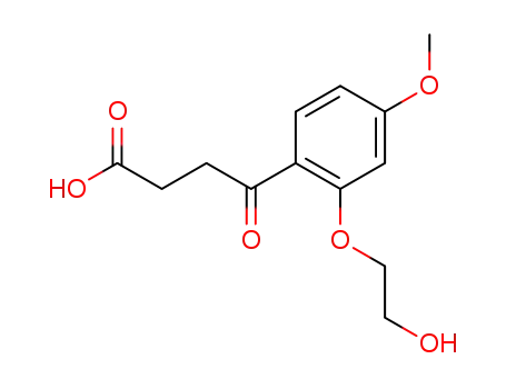 4-[2-(2-hydroxy-ethoxy)-4-methoxy-phenyl]-4-oxo-butyric acid