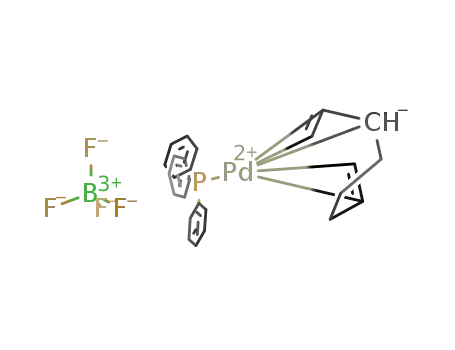 [(1,2,3,7,8-η)-2,7-octadienyl](triphenylphosphane)palladium(II) tetrafluoroborate