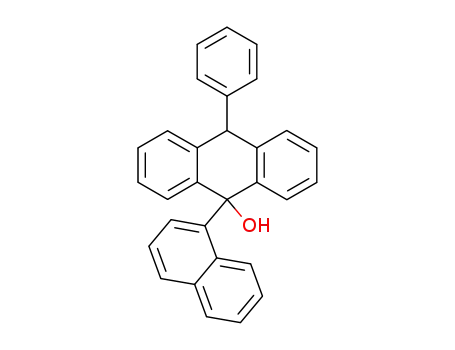 10-Phenyl-9-α-naphthyl-9.10-dihydro-anthranol-(9)
