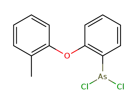 Molecular Structure of 860525-76-4 (dichloro-(2-<i>o</i>-tolyloxy-phenyl)-arsine)