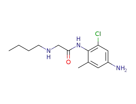 <i>N</i>-butyl-glycine-(4-amino-2-chloro-6-methyl-anilide)