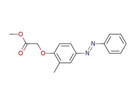 (2-methyl-4-phenylazo-phenoxy)-acetic acid methyl ester