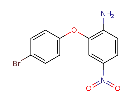 2-(4-bromo-phenoxy)-4-nitro-aniline