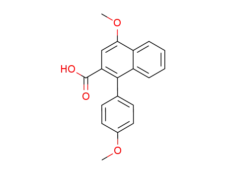 4-methoxy-1-(4-methoxy-phenyl)-[2]naphthoic acid