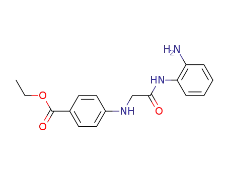 4-{[(2-amino-phenylcarbamoyl)-methyl]-amino}-benzoic acid ethyl ester