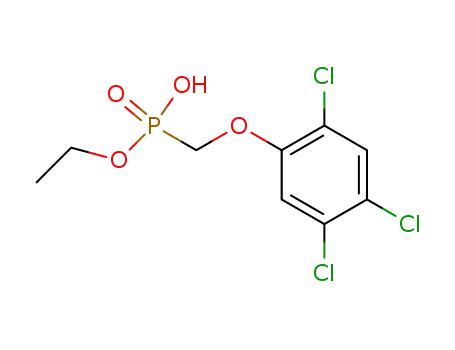 (2,4,5-trichloro-phenoxymethyl)-phosphonic acid monoethyl ester