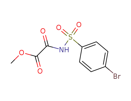 (4-bromo-benzenesulfonyl)-oxalamic acid methyl ester