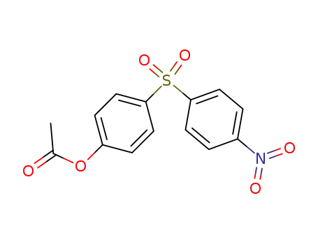 1-acetoxy-4-(4-nitro-benzenesulfonyl)-benzene