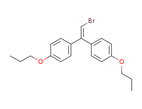 2-bromo-1,1-bis-(4-propoxy-phenyl)-ethene