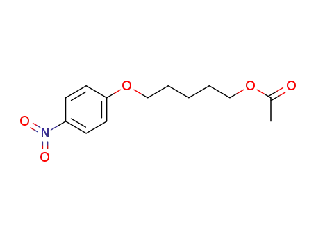 Molecular Structure of 100610-72-8 (1-(5-acetoxy-pentyloxy)-4-nitro-benzene)