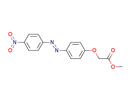 [4-(4-nitro-phenylazo)-phenoxy]-acetic acid methyl ester