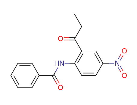 Molecular Structure of 857535-80-9 (benzoic acid-(4-nitro-2-propionyl-anilide))