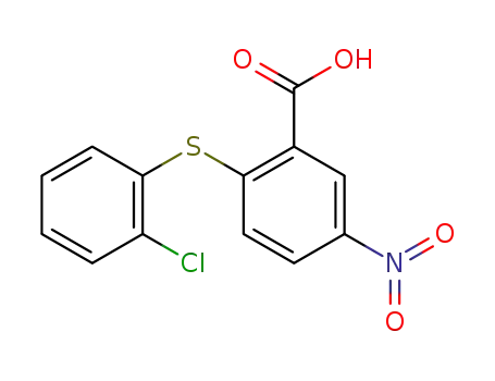 2-(2-chloro-phenylsulfanyl)-5-nitro-benzoic acid