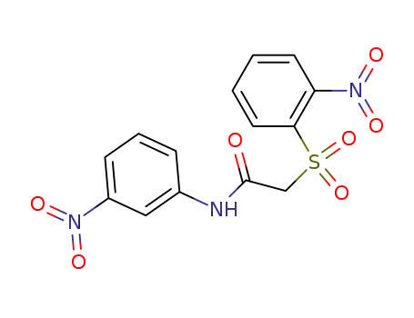 (2-nitro-benzenesulfonyl)-acetic acid-(3-nitro-anilide)