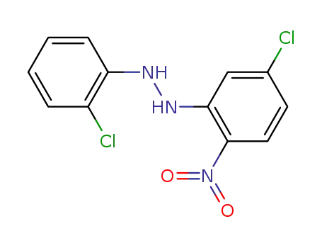 <i>N</i>-(5-chloro-2-nitro-phenyl)-<i>N</i>'-(2-chloro-phenyl)-hydrazine