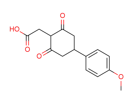 [4-(4-methoxy-phenyl)-2,6-dioxo-cyclohexyl]-acetic acid