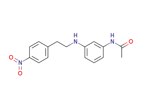 acetic acid-[3-(4-nitro-phenethylamino)-anilide]