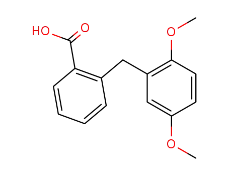 Benzoic acid, 2-[(2,5-dimethoxyphenyl)methyl]-