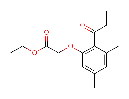 (3,5-dimethyl-2-propionyl-phenoxy)-acetic acid ethyl ester