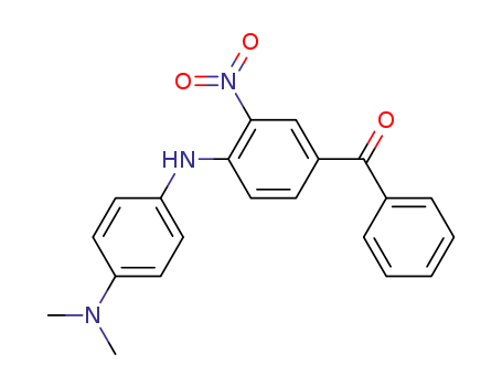4-(4-dimethylamino-anilino)-3-nitro-benzophenone