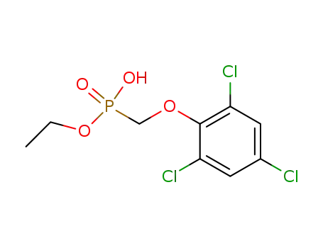(2,4,6-trichloro-phenoxymethyl)-phosphonic acid monoethyl ester