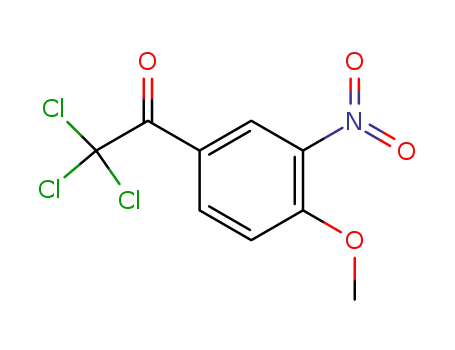 2,2,2-trichloro-1-(4-methoxy-3-nitro-phenyl)-ethanone