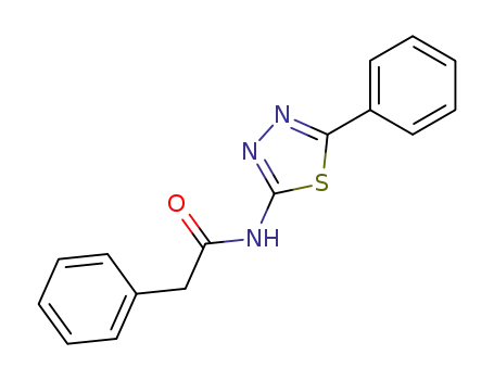 phenyl-acetic acid-(5-phenyl-[1,3,4]thiadiazol-2-ylamide)