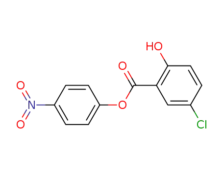 5-chloro-2-hydroxy-benzoic acid-(4-nitro-phenyl ester)