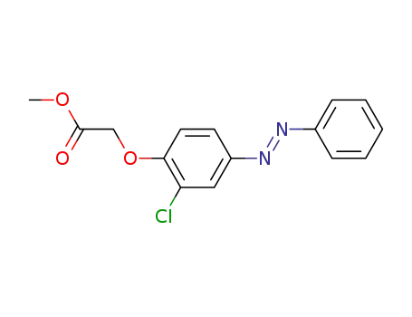 (2-chloro-4-phenylazo-phenoxy)-acetic acid methyl ester