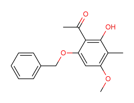 1-(6-benzyloxy-2-hydroxy-4-methoxy-3-methyl-phenyl)-ethanone