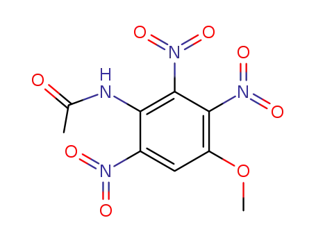 acetic acid-(4-methoxy-2,3,6-trinitro-anilide)