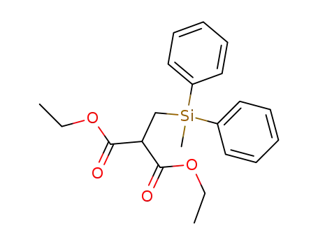 [(methyl-diphenyl-silanyl)-methyl]-malonic acid diethyl ester