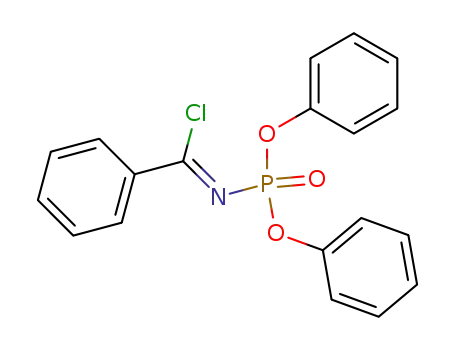 (α-chloro-benzyliden)-amidophosphoric acid diphenyl ester
