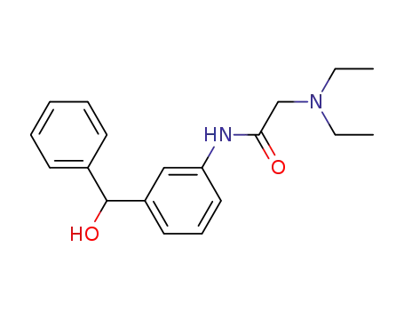 <i>N</i>,<i>N</i>-diethyl-glycine-[3-(α-hydroxy-benzyl)-anilide]