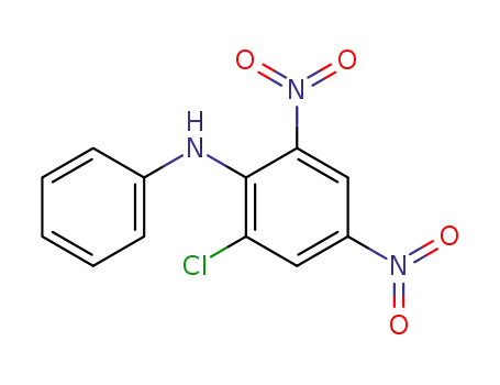 Molecular Structure of 861540-07-0 ((2-chloro-4,6-dinitro-phenyl)-phenyl-amine)
