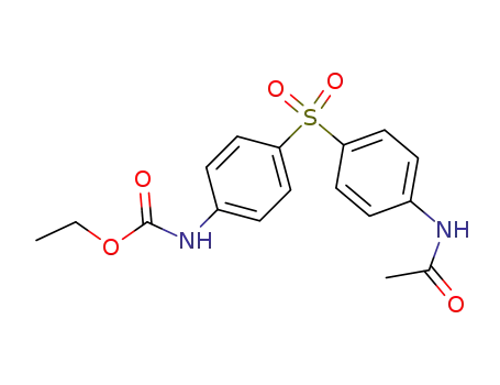 [4-(<i>N</i>-acetyl-sulfanilyl)-phenyl]-carbamic acid ethyl ester