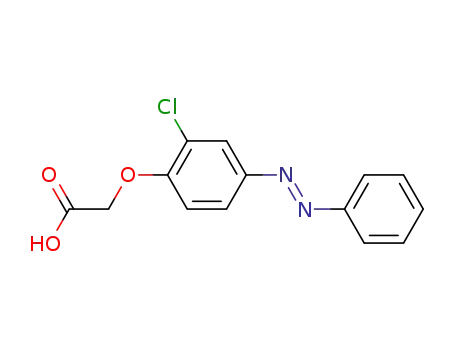 (2-chloro-4-phenylazo-phenoxy)-acetic acid