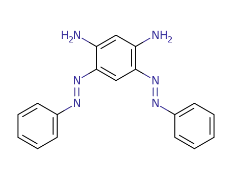 Molecular Structure of 64266-11-1 (1,3-Benzenediamine, 4,6-bis(phenylazo)-)