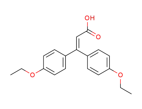 3,3-bis-(4-ethoxy-phenyl)-acrylic acid