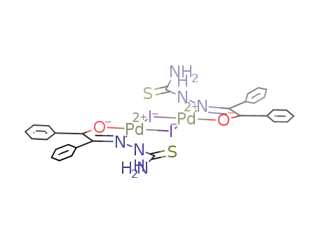(Pd(benzoin thiosemicarbazonato)I)2