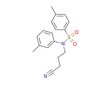 4-[<i>N</i>-(toluene-4-sulfonyl)-<i>m</i>-toluidino]-butyronitrile