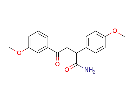 4-(3-methoxy-phenyl)-2-(4-methoxy-phenyl)-4-oxo-butyric acid amide