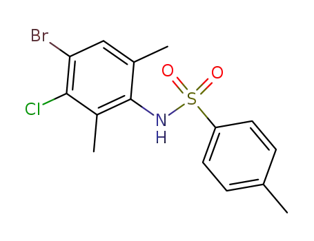 toluene-4-sulfonic acid-(4-bromo-3-chloro-2,6-dimethyl-anilide)