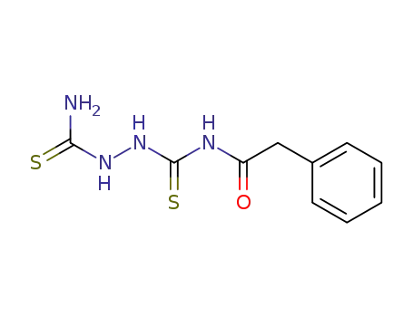 hydrazine-<i>N</i>,<i>N</i>'-bis-carbothioic acid amide-(2-phenyl-acetylamide)