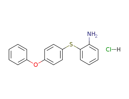 2-(4-phenoxy-phenylsulfanyl)-aniline; hydrochloride