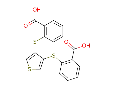3,4-bis-(2-carboxy-phenylsulfanyl)-thiophene