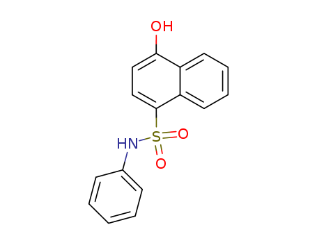 1-Naphthalenesulfonamide, 4-hydroxy-N-phenyl-