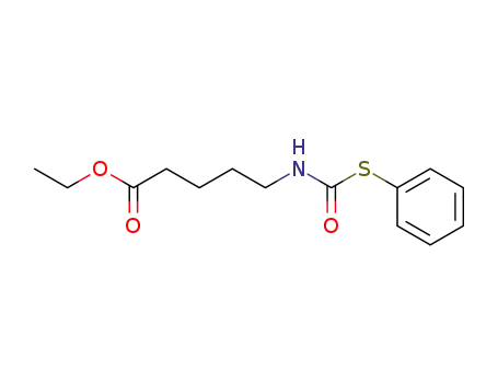5-phenylsulfanylcarbonylamino-valeric acid ethyl ester