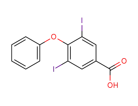3,5-diiodo-4-phenoxy-benzoic acid